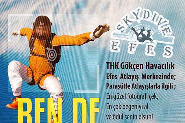 Skydive Efes Kampanya Afiş Çalışması