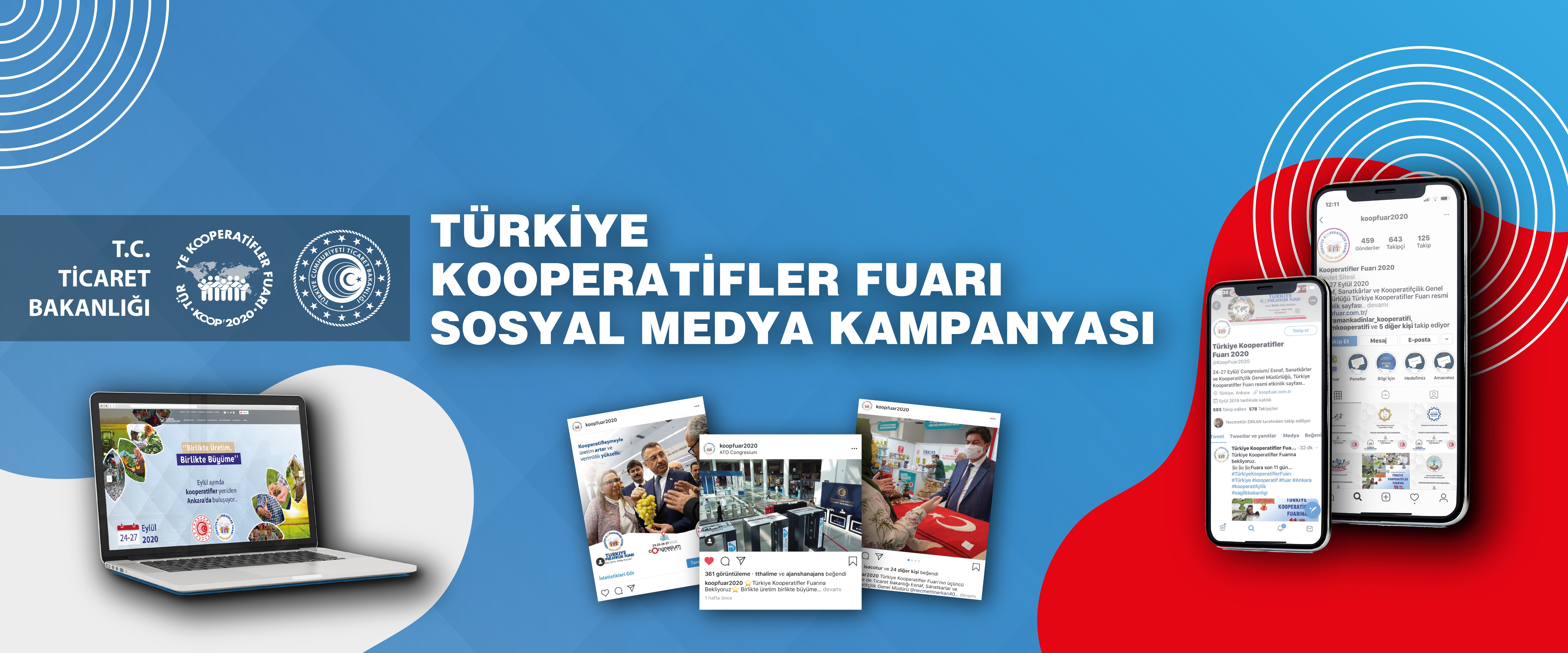 Türkiye Kooperatifler Fuarı Sosyal Medya Kampanyası
